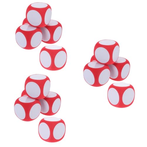TOBBOMEY 15 Stück, Lehrwürfel Für Spiele, DIY Schaumstoffwürfel, Große, Schaumwürfel, Partyspielwürfel, Seitige, Riesige, Requisiten, Leere Schaumwürfel, Große, Klassenzimmerwürfel, TOBBOMEY 15 Stück, Lehrwürfel Für Spiele, DIY Schaumstoffwürfel, Große, Schaumwürfel, Partyspielwürfel, Seitige, Riesige, Requisiten, Leere Schaumwürfel, Große, Klassenzimmerwürfel, von TOBBOMEY