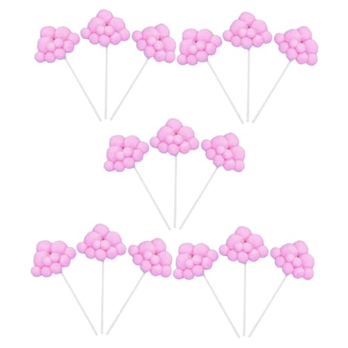 TOBBOMEY 15 Stück Kuchendekoration, Kleine Wolkenaufsätze, Cupcake Topper Für Hochzeitsfeiern, Gastgeschenke, Kuchenwolkenaufsatz, Cupcake Topper Für Geburtstagsparty, Kuchenornamente, TOBBOMEY 15 Stück Kuchendekoration, Kleine Wolkenaufsätze, Cupcake Topper Für Hochzeitsfeiern, Gastgeschenke, Kuchenwolkenaufsatz, Cupcake Topper Für Geburtstagsparty, Kuchenornamente, von TOBBOMEY