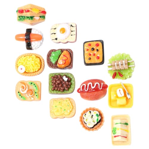 TOBBOMEY Topfset Kinderküche 15st Simuliertes Brot Burger Küchendekoration Küchen Dekoration Restaurant Deko Kochkurs Gefälschtes Mini-Food-Modell Mini-hausdekorationen Harz TOBBOMEY Topfset Kinderküche 15st Simuliertes Brot Burger Küchendekoration Küchen Dekoration Restaurant Deko Kochkurs Gefälschtes Mini-Food-Modell Mini-hausdekorationen Harz von TOBBOMEY