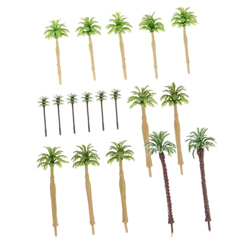 TOBBOMEY 17 Stück Teiliges Miniatur Palmen Modell aus Langlebigem Kunststoff Realistische Mikro Landschaft Deko für Sandtisch und DIY Modellbau Verschiedene für Detailreiche TOBBOMEY 17 Stück Teiliges Miniatur Palmen Modell aus Langlebigem Kunststoff Realistische Mikro Landschaft Deko für Sandtisch und DIY Modellbau Verschiedene für Detailreiche von TOBBOMEY