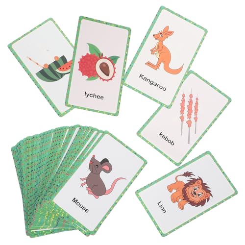 TOBBOMEY Lernkarten für Kleinkinder Englisch Alphabetkarten 26 Stück für Frühes Lernen und Buchstabenerkennung Sicheres Material Fördert Kognitive Fähigkeiten von TOBBOMEY