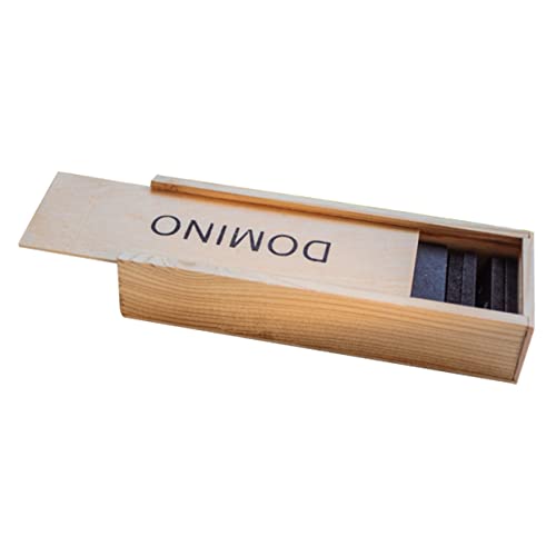 TOBBOMEY 1Satz Teiliges Domino Spielset aus Holz Interaktives Brettspiel für Hand Auge Koordination und Kreativität Elegante Aufbewahrungsbox TOBBOMEY 1Satz Teiliges Domino Spielset aus Holz Interaktives Brettspiel für Hand Auge Koordination und Kreativität Elegante Aufbewahrungsbox von TOBBOMEY