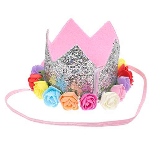 TOBBOMEY 1Stk Hut aus künstlichen Blumen Bausatz Geburtstags-Gebläse -Geburtstagskrone Babykrone Kindergeburtstag Hut Geburtstagsfeier Hut Partyzubehör-Hut Party-Deko-Hut Goldpudertuch TOBBOMEY 1Stk Hut aus künstlichen Blumen Bausatz Geburtstags-Gebläse -Geburtstagskrone Babykrone Kindergeburtstag Hut Geburtstagsfeier Hut Partyzubehör-Hut Party-Deko-Hut Goldpudertuch von TOBBOMEY