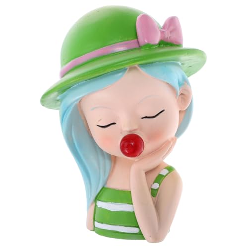 TOBBOMEY 1pc Cartoon Bubble Girl Modell Kuchen Dekorative Statuen Lebendige Skulptur TOBBOMEY 1pc Cartoon Bubble Girl Modell Kuchen Dekorative Statuen Lebendige Skulptur von TOBBOMEY