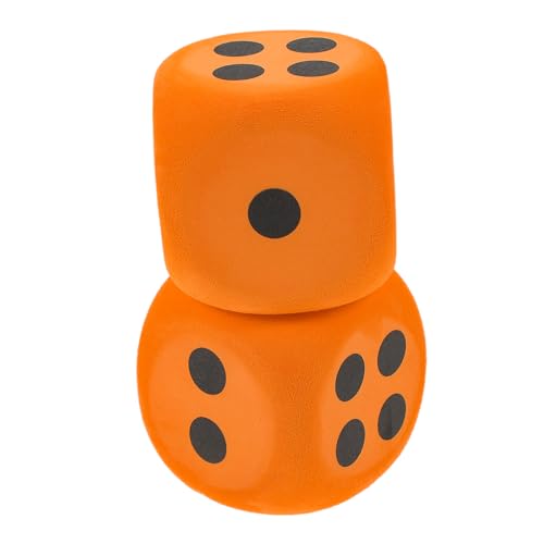 TOBBOMEY 2stücke Große Eva Schaumstoffwürfel Farbige Spielwürfel Für Partys Spiele Und Aktivitäten Weiche Leise Würfel Für Erwachsene Für Themenpartys Und Outdoor-Spiele TOBBOMEY 2stücke Große Eva Schaumstoffwürfel Farbige Spielwürfel Für Partys Spiele Und Aktivitäten Weiche Leise Würfel Für Erwachsene Für Themenpartys Und Outdoor-Spiele von TOBBOMEY