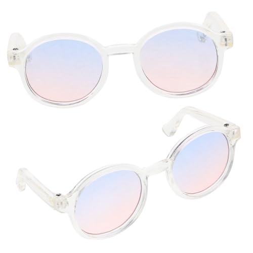 TOBBOMEY 2 Paare Mini Puppenbrillen Dekorative Doll Eyeglasses Props DIY Sonnenbrille Puppenzubehör Modisch und Robust für Puppenab Jahren TOBBOMEY 2 Paare Mini Puppenbrillen Dekorative Doll Eyeglasses Props DIY Sonnenbrille Puppenzubehör Modisch und Robust für Puppenab Jahren von TOBBOMEY