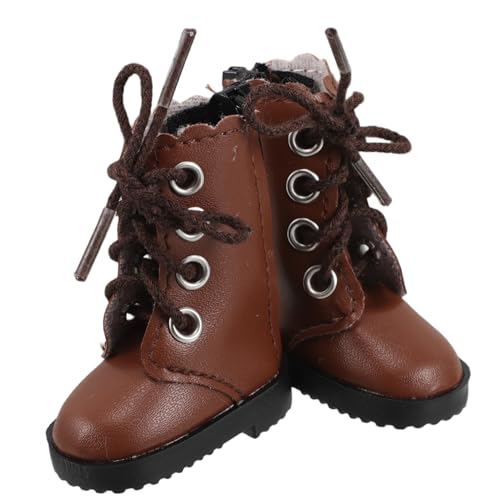 TOBBOMEY 2 Stück Bjd Puppenschuhe Kugelgelenkpuppen Stofftiere Kleidung Tennis Stofftierpuppe Regenstiefel Modell Spielzeug Plüschtierschuhe Plüschkleidung Puppenstiefel Puppenteile von TOBBOMEY