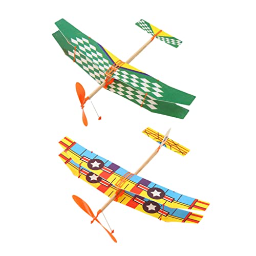 TOBBOMEY 2 Stück Flugzeug Modelle Leichte Gleiter aus Schaumstoff für Outdoor mit Zufälligen Mustern für Jungen und Mädchen Fördert Spiel und Kreativität TOBBOMEY 2 Stück Flugzeug Modelle Leichte Gleiter aus Schaumstoff für Outdoor mit Zufälligen Mustern für Jungen und Mädchen Fördert Spiel und Kreativität von TOBBOMEY