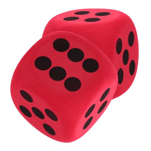 TOBBOMEY 2 Stück Große Eva Schaumstoffwürfel Set Weiche Bunte Würfel mit Abgerundeten Ecken für Partyspiele Klassenzimmer Lernaktivitäten und Leicht zu Greifen TOBBOMEY 2 Stück Große Eva Schaumstoffwürfel Set Weiche Bunte Würfel mit Abgerundeten Ecken für Partyspiele Klassenzimmer Lernaktivitäten und Leicht zu Greifen von TOBBOMEY