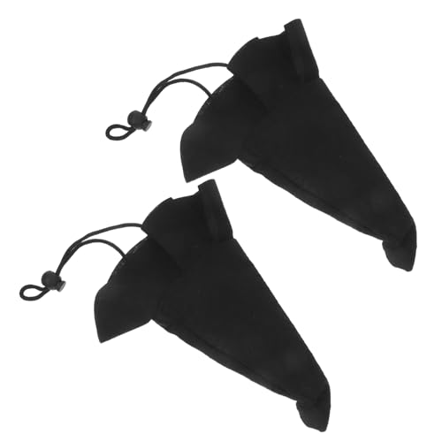 TOBBOMEY 2 Stück Halloween-hexenhut Lustiger Zaubererhut Hexenhut Selber Machen Hexen-partyhut Halloween-hüte Zaubererhut Für Hexenhut Topper Black Vlies TOBBOMEY 2 Stück Halloween-hexenhut Lustiger Zaubererhut Hexenhut Selber Machen Hexen-partyhut Halloween-hüte Zaubererhut Für Hexenhut Topper Black Vlies von TOBBOMEY