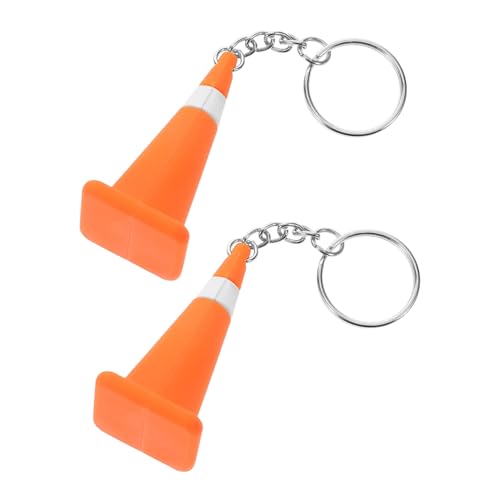 TOBBOMEY 2 Stück Leitkegel Schlüsselanhänger, Kleine Verkehrskegel, Kleine , Ampel Schlüsselanhänger, Verkehr, Parkplatz, Verkehrsschild, Barrikade, Spielzeug, Orangefarbener , Mini TOBBOMEY 2 Stück Leitkegel Schlüsselanhänger, Kleine Verkehrskegel, Kleine , Ampel Schlüsselanhänger, Verkehr, Parkplatz, Verkehrsschild, Barrikade, Spielzeug, Orangefarbener , Mini von TOBBOMEY