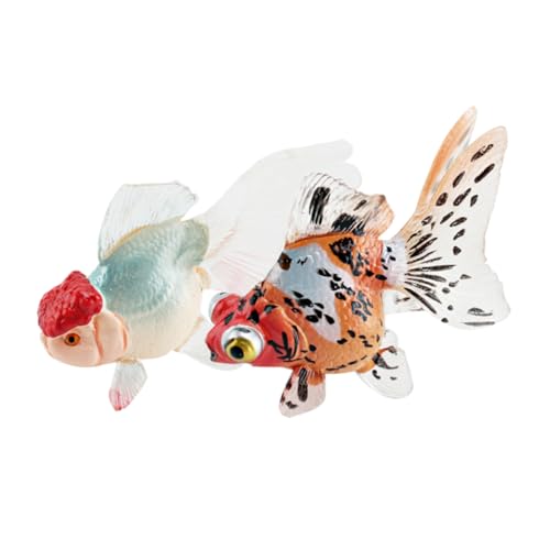 TOBBOMEY 2 Stück Modell, Figuren, Plastik Fischfigur, Requisite, Simuliertes Fischmodell, Simulationsfisch, Tierfiguren, Fischmodell, Fischspielzeug, Künstliches Fischmodell TOBBOMEY 2 Stück Modell, Figuren, Plastik Fischfigur, Requisite, Simuliertes Fischmodell, Simulationsfisch, Tierfiguren, Fischmodell, Fischspielzeug, Künstliches Fischmodell von TOBBOMEY