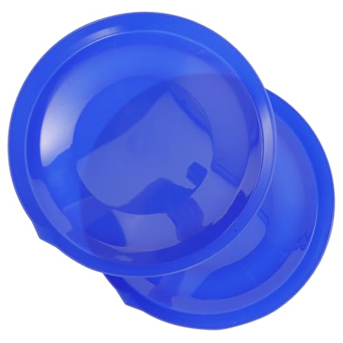 TOBBOMEY 2 Stück Nachfüllbare Seifenblasen Teller Bubble Blowing Tray für Outdoor mit Aufbewahrung für Seifenblasenlösungen Geeignet für Spaß und Spiel im Freien TOBBOMEY 2 Stück Nachfüllbare Seifenblasen Teller Bubble Blowing Tray für Outdoor mit Aufbewahrung für Seifenblasenlösungen Geeignet für Spaß und Spiel im Freien von TOBBOMEY
