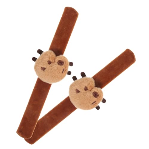 TOBBOMEY 2 Stück Plüsch Schnapparmband Armband Kuscheliges Tiermotiv Weiches Stoffarmband Partygeschenk Hautfreundlich Sicher Für Dschungel Mottoparty Jungen Mädchen TOBBOMEY 2 Stück Plüsch Schnapparmband Armband Kuscheliges Tiermotiv Weiches Stoffarmband Partygeschenk Hautfreundlich Sicher Für Dschungel Mottoparty Jungen Mädchen von TOBBOMEY