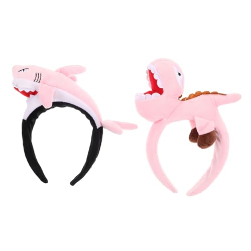 TOBBOMEY 2 Stück Plüsch Tier Haarreifen Kawaii Dinosaurier Stirnbänder Weiche Kostüm Accessoires für Zoo Geburtstag Party Cosplay Rollenspiel Erwachsene TOBBOMEY 2 Stück Plüsch Tier Haarreifen Kawaii Dinosaurier Stirnbänder Weiche Kostüm Accessoires für Zoo Geburtstag Party Cosplay Rollenspiel Erwachsene von TOBBOMEY