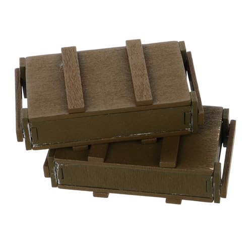 TOBBOMEY 2 Stück Puppenhaus, Aufbewahrungskoffer Für Miniatur Kampfszenen, Armee Miniaturkoffer Für Sandtisch, Kampfszenen Organizer Im Maßstab 1/6, Szenenlayout Aufbewahrungskoffer, TOBBOMEY 2 Stück Puppenhaus, Aufbewahrungskoffer Für Miniatur Kampfszenen, Armee Miniaturkoffer Für Sandtisch, Kampfszenen Organizer Im Maßstab 1/6, Szenenlayout Aufbewahrungskoffer, von TOBBOMEY