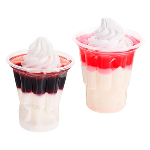 TOBBOMEY 2 Stück Simulationseis, Kunsteis, Gefälschtes . Eiscreme Spielzeug, Realistisches , Gefälschtes Eiscreme Modell, Eiscreme Laden Display Requisite, Simuliertes Eiscreme Modell, TOBBOMEY 2 Stück Simulationseis, Kunsteis, Gefälschtes . Eiscreme Spielzeug, Realistisches , Gefälschtes Eiscreme Modell, Eiscreme Laden Display Requisite, Simuliertes Eiscreme Modell, von TOBBOMEY
