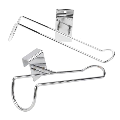 TOBBOMEY 2 Stück Skates Display Stand Wandhalterung Teiliges mit Rutschfesten Gummipads Robuster Metallrahmen für Rollschuhe Eislaufschuhe und Hockeyskates Platzsparendes Aufbewahrungs und von TOBBOMEY