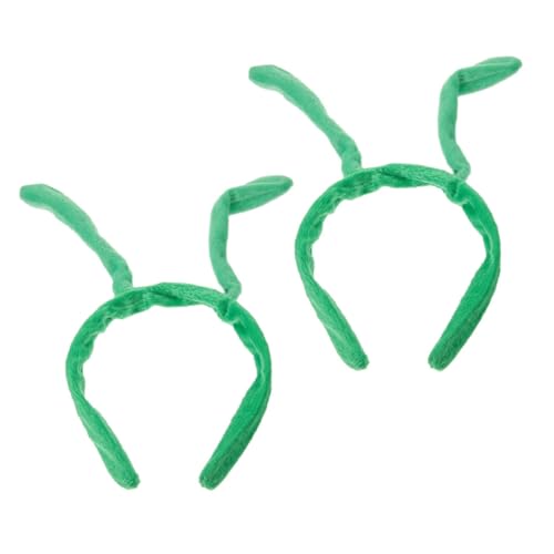 TOBBOMEY 2 Stück Teiliges Antennen Stirnband für Bienenkostüm Leichtes Plastik und Plüschmaterial Vielseitig für Halloween und Party Cosplay Dekorativer Kopfschmuck von TOBBOMEY