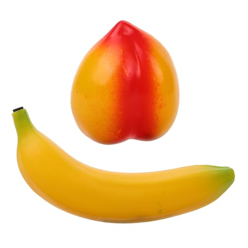 TOBBOMEY 2 Stück Teiliges Frucht Maraca aus Robustem Kunststoff Kindgerechte Musikalisches Schüttelinstrument für Lernspielzeug für Kindergarten und Früherziehung TOBBOMEY 2 Stück Teiliges Frucht Maraca aus Robustem Kunststoff Kindgerechte Musikalisches Schüttelinstrument für Lernspielzeug für Kindergarten und Früherziehung von TOBBOMEY