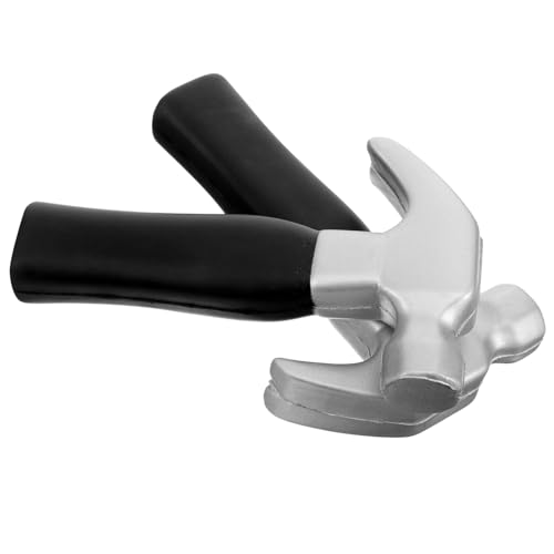 TOBBOMEY 2 Stück Teiliges Hammer für Kleines Hammer Werkzeug Sicherer Griff Fördert Hand Auge koordination für Partys Indoor Outdoor aktivitäten Handliches Trainingsspielzeug TOBBOMEY 2 Stück Teiliges Hammer für Kleines Hammer Werkzeug Sicherer Griff Fördert Hand Auge koordination für Partys Indoor Outdoor aktivitäten Handliches Trainingsspielzeug von TOBBOMEY