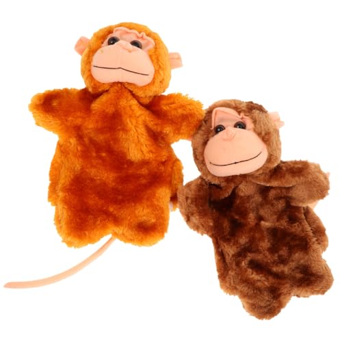 TOBBOMEY 2 Stück Teiliges Handpuppen Handspielzeug Plüschaffe Handpuppe für Geschichten Erzählen Realistische Affen Handpuppen für Kleinkinder Interaktives Lernspielzeug TOBBOMEY 2 Stück Teiliges Handpuppen Handspielzeug Plüschaffe Handpuppe für Geschichten Erzählen Realistische Affen Handpuppen für Kleinkinder Interaktives Lernspielzeug von TOBBOMEY