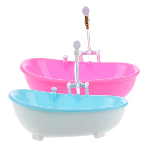 TOBBOMEY 2 Stück Teiliges Mini Badewannen Becher Set aus Kunststoff Multifunktional Langlebig und Leicht zu Reinigen für Getränke zu Hause im Restaurant Feiern TOBBOMEY 2 Stück Teiliges Mini Badewannen Becher Set aus Kunststoff Multifunktional Langlebig und Leicht zu Reinigen für Getränke zu Hause im Restaurant Feiern von TOBBOMEY