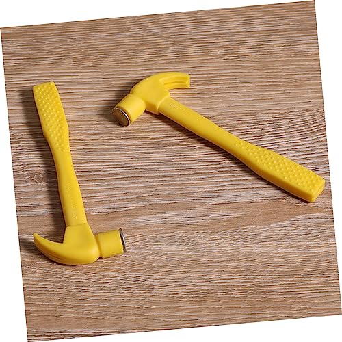 TOBBOMEY 2 Stück Teiliges Mini Hammer für Bunte Ergonomische Griffe Sichere Glatte Kanten als Lernwerkzeug für Jungen und Mädchen von TOBBOMEY