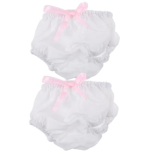 TOBBOMEY 2 Stück Teiliges Mini Puppen Unterwäsche aus Waschbarem Weiche Puppenpanties als Zubehör für Puppenkleidung Wiederverwendbar und Kindgerecht für Puppenhaus und Rollenspiel TOBBOMEY 2 Stück Teiliges Mini Puppen Unterwäsche aus Waschbarem Weiche Puppenpanties als Zubehör für Puppenkleidung Wiederverwendbar und Kindgerecht für Puppenhaus und Rollenspiel von TOBBOMEY