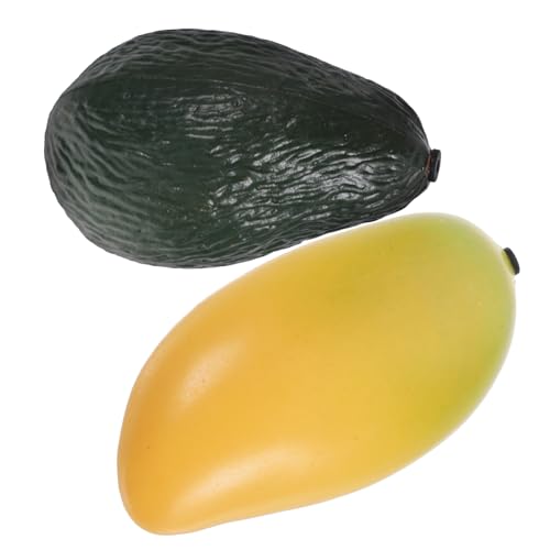 TOBBOMEY 2 Stück Teiliges Orff Musikinstrument Obst Shaker in Avocado Mangoform Leichter Fördert Rhythmus Koordination und Musikalische Früherziehung TOBBOMEY 2 Stück Teiliges Orff Musikinstrument Obst Shaker in Avocado Mangoform Leichter Fördert Rhythmus Koordination und Musikalische Früherziehung von TOBBOMEY