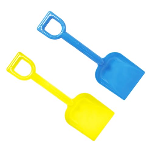 TOBBOMEY 2 Stück Teiliges Sand Schaufel aus Robustem Kleine Strandspielzeuge zum Graben und Formen von Sand für Outdoor Sommer für Jungen und Mädchen Zufällige Farbe von TOBBOMEY
