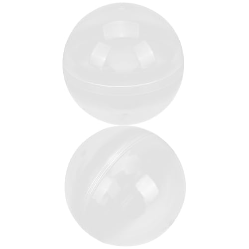 TOBBOMEY 2 Stück Transparente Plastik Eier Teilbare Kugel Deko mit Öffnung Vielseitige Geschenkboxen für Ostern Süßigkeiten Bastelprojekte und Kinderpartys TOBBOMEY 2 Stück Transparente Plastik Eier Teilbare Kugel Deko mit Öffnung Vielseitige Geschenkboxen für Ostern Süßigkeiten Bastelprojekte und Kinderpartys von TOBBOMEY
