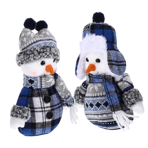 TOBBOMEY 2 Stück Weihnachtliche Schneemann Deko Niedliche Handgefertigte Weihnachtsfigur mit Ski Motiv Weiche Oberfläche als Party Mitgebsel und Festliche Tischdekoration TOBBOMEY 2 Stück Weihnachtliche Schneemann Deko Niedliche Handgefertigte Weihnachtsfigur mit Ski Motiv Weiche Oberfläche als Party Mitgebsel und Festliche Tischdekoration von TOBBOMEY