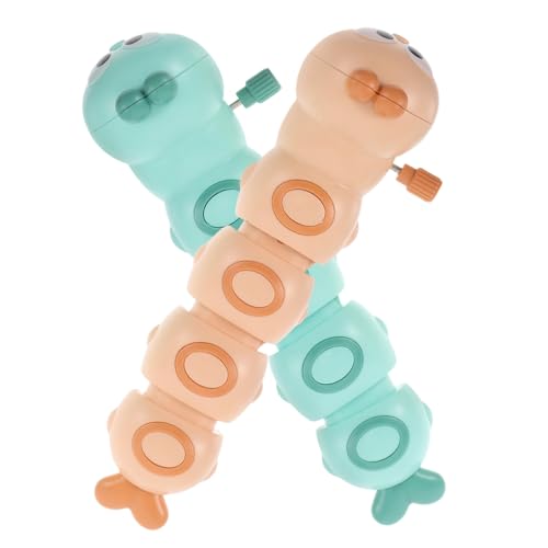 TOBBOMEY 2 Stück Wind Up Raupen Bunte Bewegungsspielzeuge für Ab Jahren Selbstbewegend Springendes Insekt für Geburtstagsfeiern und Klassenraum Belohnungen TOBBOMEY 2 Stück Wind Up Raupen Bunte Bewegungsspielzeuge für Ab Jahren Selbstbewegend Springendes Insekt für Geburtstagsfeiern und Klassenraum Belohnungen von TOBBOMEY