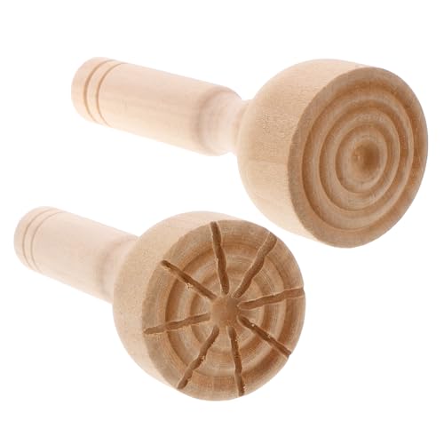 TOBBOMEY 2 Stücke Brickearth Form Ton Briefmarken Holz Stempel Holz Stempel Keramik Briefmarken Für Ton TOBBOMEY 2 Stücke Brickearth Form Ton Briefmarken Holz Stempel Holz Stempel Keramik Briefmarken Für Ton von TOBBOMEY
