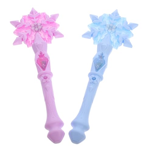 TOBBOMEY 2 Stücke Schnee Party Licht Up Fee Mädchen Mädchen Fee Stick Cosplay Party Prop Schneeflocke Mädchen Geburtstag Bühne Leistung Fee TOBBOMEY 2 Stücke Schnee Party Licht Up Fee Mädchen Mädchen Fee Stick Cosplay Party Prop Schneeflocke Mädchen Geburtstag Bühne Leistung Fee von TOBBOMEY
