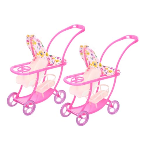 TOBBOMEY Mini-puppenhaus-Kinderwagen-Set Faltbarer Baby-Puppen-Kinderwagen Spielzeug für Jungen und Mädchen Realistisches und Bezauberndes Design TOBBOMEY Mini-puppenhaus-Kinderwagen-Set Faltbarer Baby-Puppen-Kinderwagen Spielzeug für Jungen und Mädchen Realistisches und Bezauberndes Design von TOBBOMEY