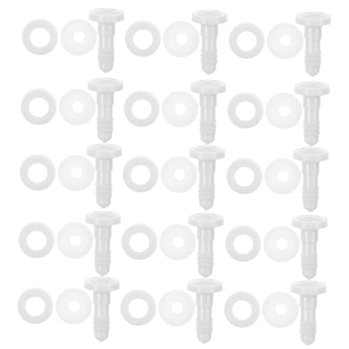 TOBBOMEY 20 Sets Spielzeuggelenkzubehör, Puppenteile, Puppenherstellung, Bewegliche Gelenke, DIY Bastelgelenke, DIY Puppengelenke, Handgefertigte Bären Bastelgelenke, Puppen TOBBOMEY 20 Sets Spielzeuggelenkzubehör, Puppenteile, Puppenherstellung, Bewegliche Gelenke, DIY Bastelgelenke, DIY Puppengelenke, Handgefertigte Bären Bastelgelenke, Puppen von TOBBOMEY
