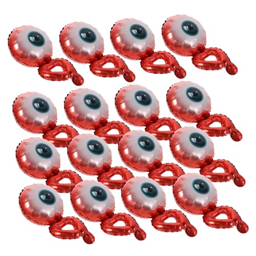 TOBBOMEY 20 Stück Halloween Wristband Folienballons Aufblasbare Augenball Armbänder aus Aluminiumfolie Leichte Partydekoration für Halloween Feste und Feierlichkeiten Tragbar und TOBBOMEY 20 Stück Halloween Wristband Folienballons Aufblasbare Augenball Armbänder aus Aluminiumfolie Leichte Partydekoration für Halloween Feste und Feierlichkeiten Tragbar und von TOBBOMEY