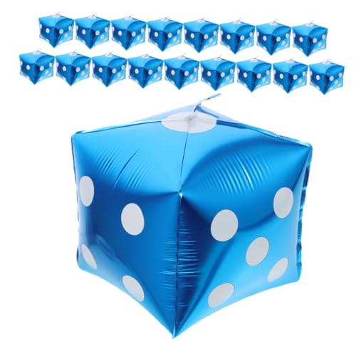 TOBBOMEY 20 Stück Quadratische Folienballons für Partydekorationen Wiederverwendbare Aluminiumfolie für Männergeburtstagsfeiern Themenpartys und Festivals TOBBOMEY 20 Stück Quadratische Folienballons für Partydekorationen Wiederverwendbare Aluminiumfolie für Männergeburtstagsfeiern Themenpartys und Festivals von TOBBOMEY