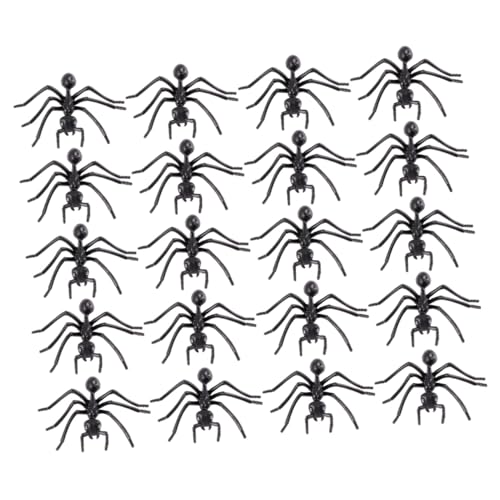 TOBBOMEY 20 Stück Realistische Ameisen Figuren Kunststoff Halloween Dekoration Streichspielzeug für Party und Gruselige Atmosphäre von TOBBOMEY