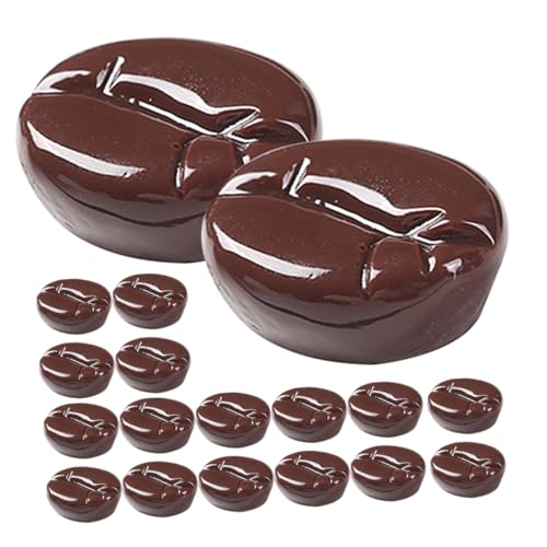TOBBOMEY 20 Stück Simulierte Kaffeebohnen, Bastelzubehör, Harzkaffeebohnen, Kunstkaffeebohnen, Requisite, Künstliche Kaffeebohnen, Schmuck, Kaffeebohnen, DIY Zubehör, Telefonhüllen TOBBOMEY 20 Stück Simulierte Kaffeebohnen, Bastelzubehör, Harzkaffeebohnen, Kunstkaffeebohnen, Requisite, Künstliche Kaffeebohnen, Schmuck, Kaffeebohnen, DIY Zubehör, Telefonhüllen von TOBBOMEY