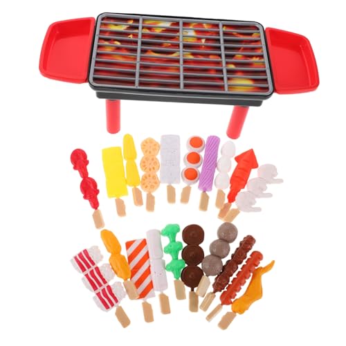 TOBBOMEY 20 Stück Teiliges BBQ Grillspielset für Realistische Grillspielzeuge mit Geräusch und Lichteffekten für Drinnen und Draußen Fördert Kreatives Rollenspiel für Jungen Jahren TOBBOMEY 20 Stück Teiliges BBQ Grillspielset für Realistische Grillspielzeuge mit Geräusch und Lichteffekten für Drinnen und Draußen Fördert Kreatives Rollenspiel für Jungen Jahren von TOBBOMEY