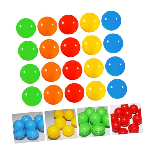 TOBBOMEY 20 Stück Teiliges Bunte Plastikkugeln für Tombola und Party Robuste Spielzeugeier aus Kunststoff für Raffle Drawing Unterhaltung und Event Zubehör Langlebig und Vielseitig TOBBOMEY 20 Stück Teiliges Bunte Plastikkugeln für Tombola und Party Robuste Spielzeugeier aus Kunststoff für Raffle Drawing Unterhaltung und Event Zubehör Langlebig und Vielseitig von TOBBOMEY