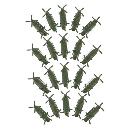 TOBBOMEY 20 Stück Teiliges Hubschrauber Transport Helikopter Modell Robustes Flugzeug für Jungen Mädchen Sandtisch Desktop Dekoration Sammlerstück für Kinderzimmer TOBBOMEY 20 Stück Teiliges Hubschrauber Transport Helikopter Modell Robustes Flugzeug für Jungen Mädchen Sandtisch Desktop Dekoration Sammlerstück für Kinderzimmer von TOBBOMEY