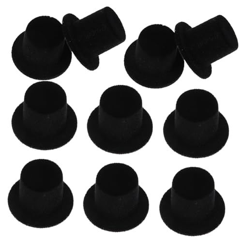 TOBBOMEY 20 Stück Teiliges Kleine Puppenhüte aus Beflockung DIY Clown und Zwergenmützen für Puppendekoration Langlebige Miniatur Hut Accessoires für Bastelprojekte und Weihnachtsdeko TOBBOMEY 20 Stück Teiliges Kleine Puppenhüte aus Beflockung DIY Clown und Zwergenmützen für Puppendekoration Langlebige Miniatur Hut Accessoires für Bastelprojekte und Weihnachtsdeko von TOBBOMEY