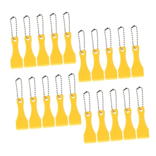 TOBBOMEY 20 Stück Teiliges Kunststoff lottoschein schaber Langlebig Tragbar Schlüsselanhänger Praktische Kratzwerkzeuge für Lotterietickets und Etiketten Entferner TOBBOMEY 20 Stück Teiliges Kunststoff lottoschein schaber Langlebig Tragbar Schlüsselanhänger Praktische Kratzwerkzeuge für Lotterietickets und Etiketten Entferner von TOBBOMEY