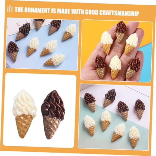 TOBBOMEY 20 Stück Teiliges Miniatur Eiscreme Realistische Handarbeit Mini Food Dekoration Farbige Miniatur Eisdiele Accessoires für Puppenhaus Langlebige Bastelcharms für DIY Scrapbooking TOBBOMEY 20 Stück Teiliges Miniatur Eiscreme Realistische Handarbeit Mini Food Dekoration Farbige Miniatur Eisdiele Accessoires für Puppenhaus Langlebige Bastelcharms für DIY Scrapbooking von TOBBOMEY