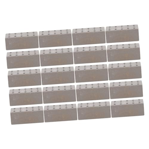 TOBBOMEY 20 Stück Teiliges Miniatur Ziegelstein Modellset Realistische DIY Sandtisch Dekoration Langlebige Bausteine für Hausbau Kompakte für Kreative Modelllandschaften TOBBOMEY 20 Stück Teiliges Miniatur Ziegelstein Modellset Realistische DIY Sandtisch Dekoration Langlebige Bausteine für Hausbau Kompakte für Kreative Modelllandschaften von TOBBOMEY