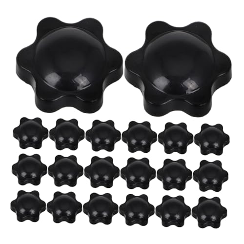 TOBBOMEY 20 Stück Teiliges Sternknopf Set mit Messing Innengewinde Kunststoff Hexagon Klemmknöpfe für Blindloch Ergonomische Rändelgriffe Vielseitig für Industrie und Heimgebrauch TOBBOMEY 20 Stück Teiliges Sternknopf Set mit Messing Innengewinde Kunststoff Hexagon Klemmknöpfe für Blindloch Ergonomische Rändelgriffe Vielseitig für Industrie und Heimgebrauch von TOBBOMEY